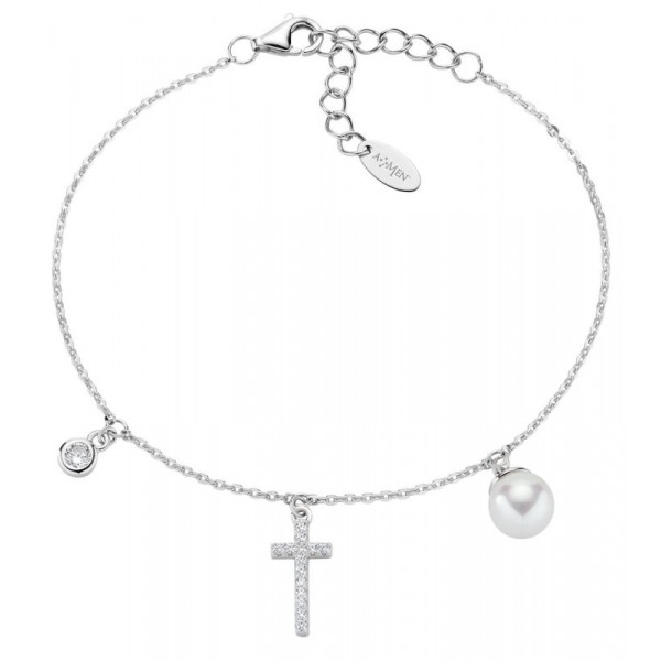 Buy Amen Ladies Bracelet Prega, Ama BRCRPEBBZ