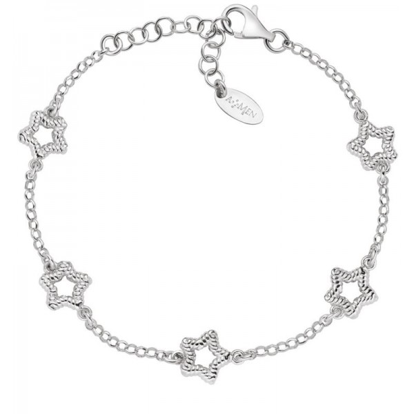 Buy Amen Ladies Bracelet Coccole BRGOSTB1 Stars