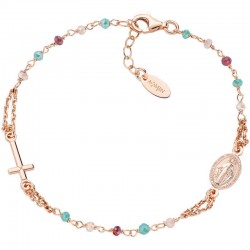 Изображение Браслет Розарий Amen из серебра с кристаллами для женщин BRO10RRRV3