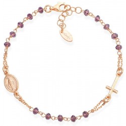 Изображение Браслет Розарий Amen из серебра с кристаллами BRORL3