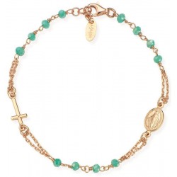 Изображение Браслет Розарий Amen из серебра с кристаллами BRORM3