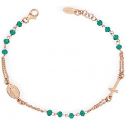 Изображение Браслет Розарий Amen из серебра с кристаллами BRORV3