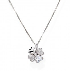 Купить Amen Женские Ожерелье Quadricuore CLPQUBB