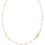 Изображение Ожерелье Розарий Amen из серебра с кристаллами для женщин CRO10GARVE3