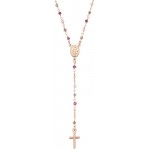 Изображение Ожерелье Розарий Amen из серебра с кристаллами для женщин CRO10RARTO4