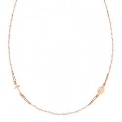 Ожерелье Розарий Amen из серебра с кристаллами для женщин CRO10RBI3