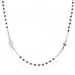 Ожерелье Розарий Amen из серебра с кристаллами CRO25BNZ3