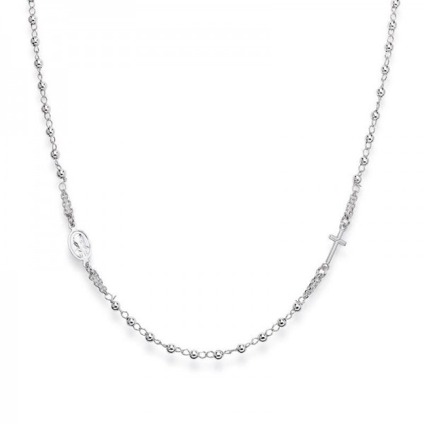 Купить Ожерелье Розарий Amen из серебра CROB3