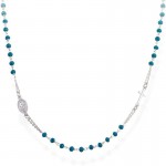 Изображение Ожерелье Розарий Amen из серебра с кристаллами CROBBL3