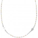 Изображение Ожерелье Розарий Amen из серебра для женщин CROBBRGD3