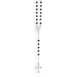 Купить Ожерелье Розарий Amen из серебра с кристаллами CROBNZ4