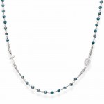 Image du Collier Chapelet Amen en argent avec cristaux CROBP3