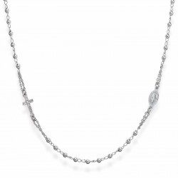 Ожерелье Розарий Amen из серебра с цирконами CROBZ3