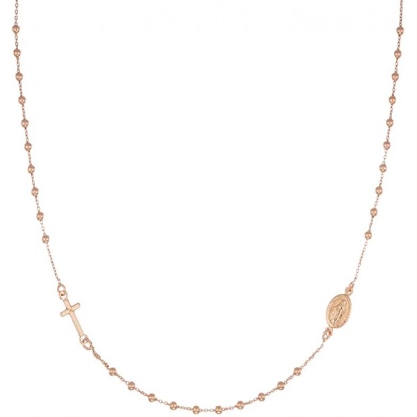 Imagen del Collar Rosario Amen en plata CROR25