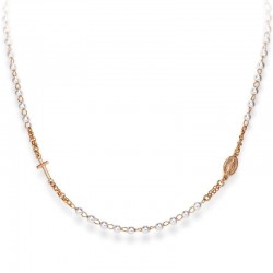 Ожерелье Розарий Amen из серебра с жемчугом для женщин CRORB3