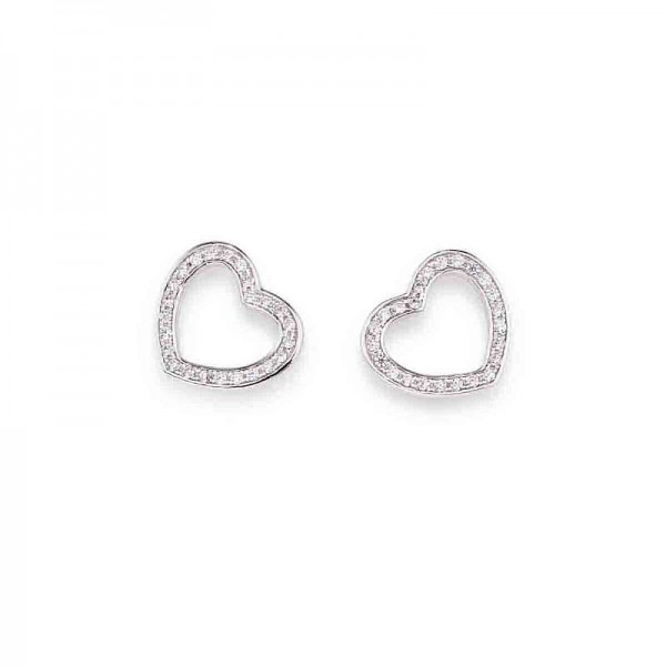 Buy Amen Ladies Earrings Amore EHEB Heart