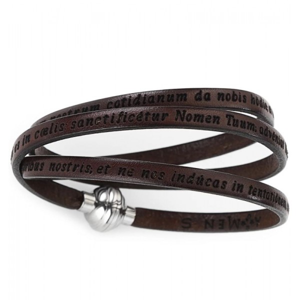 Image of the Amen Our Father Bracelet in latin PNLA05
