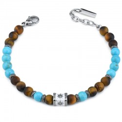 Image of the Boccadamo Man mens Bracelet ABR684W