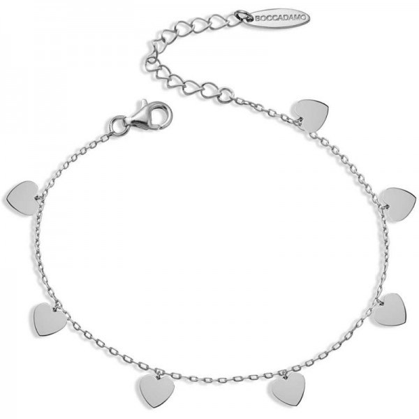 Buy Womens Boccadamo Bracelet Gaya GBR042 Hearts
