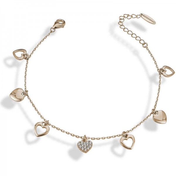 Buy Womens Boccadamo Bracelet Gaya GBR064D Hearts