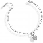Buy Womens Boccadamo Bracelet Gaya GBR065 Heart