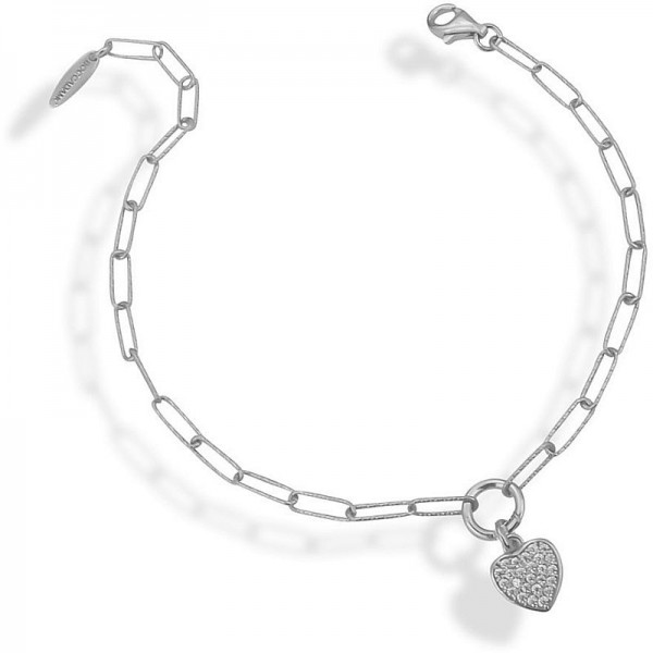 Buy Womens Boccadamo Bracelet Gaya GBR065 Heart