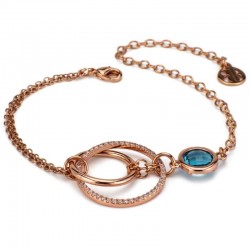 Image of the Womens Boccadamo Bracelet - Magic Circle - XB1007RS