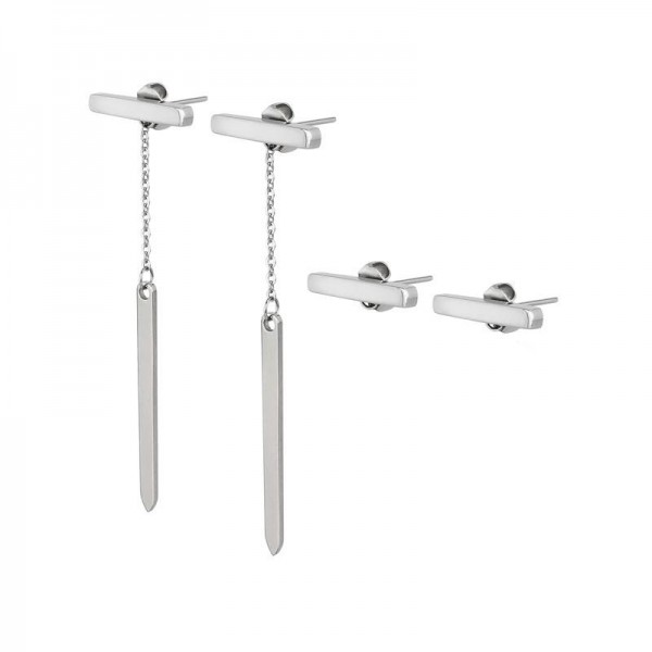 Buy Breil Ladies Earrings Bangs TJ2218