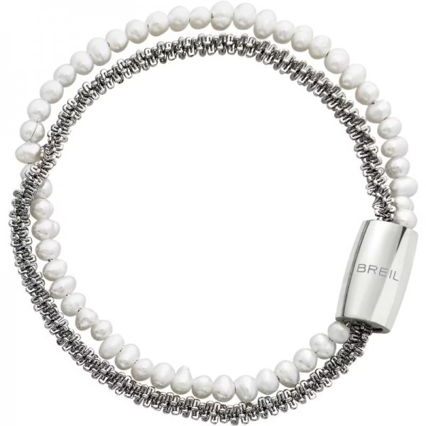 Buy Breil Ladies Bracelet Magnetica System TJ3299 Pearls