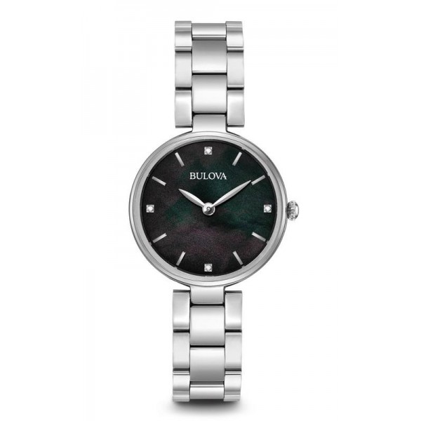 Kaufen Sie Bulova Damenuhr Diamonds 96S173 Diamanten Perlmutt