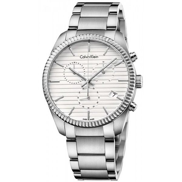 Купить Calvin Klein Мужские Часы Alliance K5R37146 Хронограф