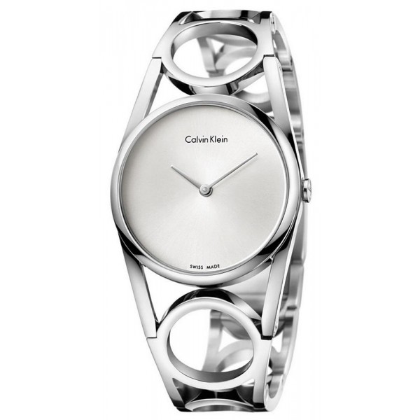 Buy Calvin Klein Ladies Watch Round K5U2M146