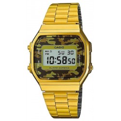 Buy Casio Vintage Unisex Watch A168WEGC-5EF