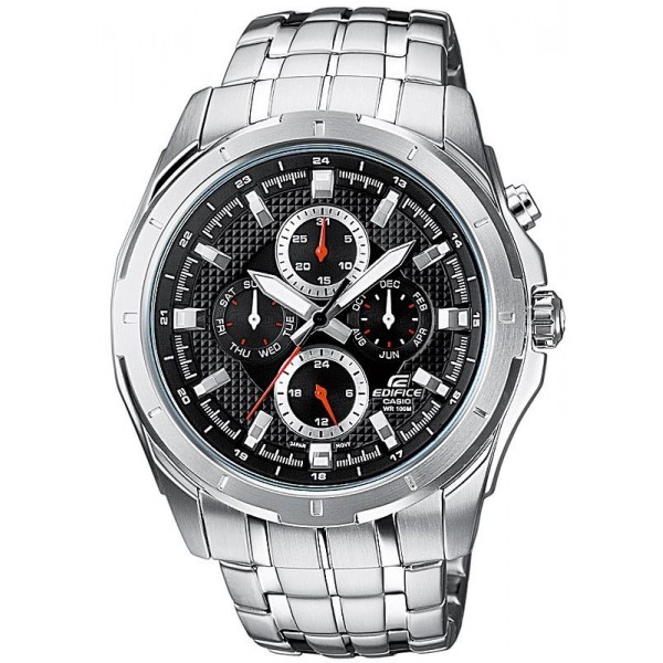 Купить Casio Edifice Мужские Часы EF-328D-1AVEF Многофункциональный