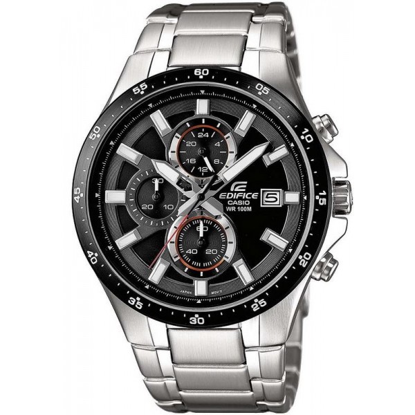 Купить Casio Edifice Мужские Часы EFR-519D-1AVEF Хронограф