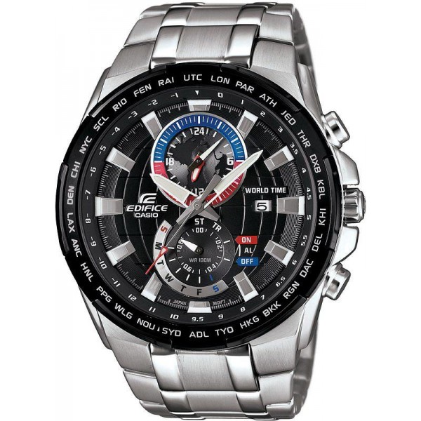 Купить Casio Edifice Мужские Часы EFR-550D-1AVUEF Многофункциональный