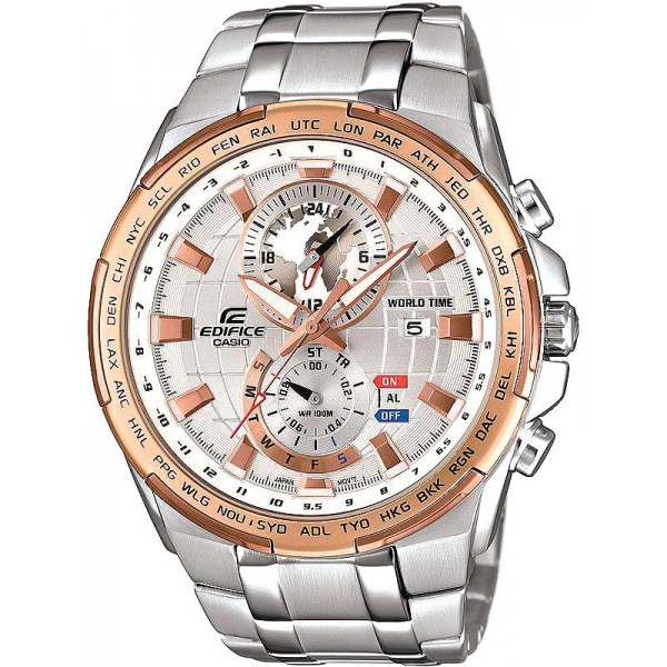 Купить Casio Edifice Мужские Часы EFR-550D-7AVUEF Многофункциональный