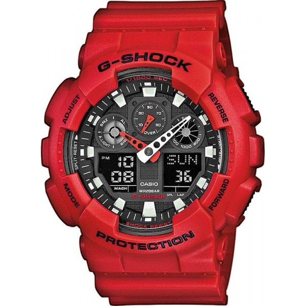 Купить Casio G-Shock Мужские Часы GA-100B-4AER
