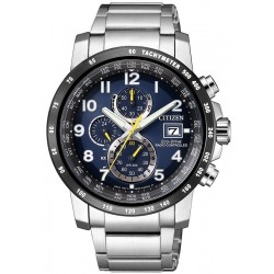 Купить Citizen Мужские Часы Радиоуправляемые H800 Sport Eco-Drive AT8124-91L