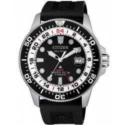 Citizen Мужские Часы Promaster Diver's Eco-Drive Super Титан GMT BJ7110-11E