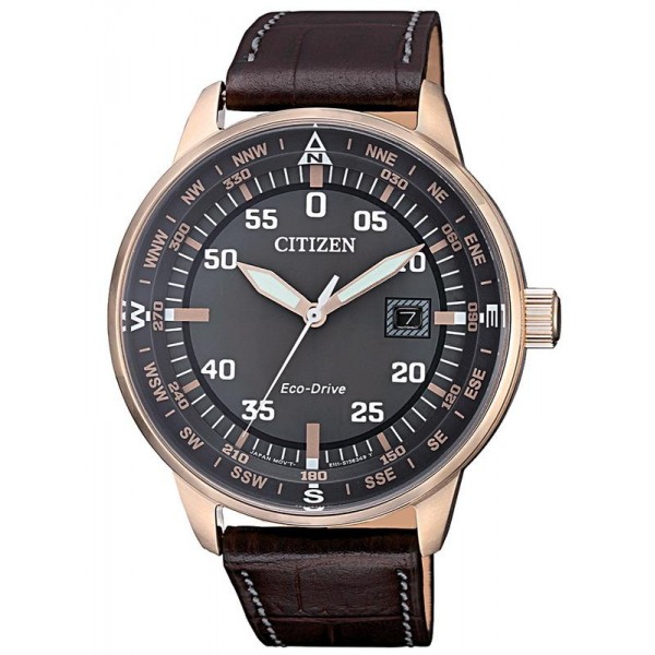Купить Citizen Мужские Часы Aviator Eco-Drive BM7393-16H