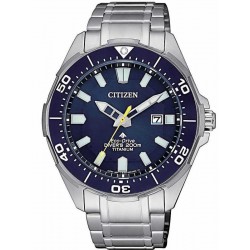 Citizen Мужские Часы Promaster Diver's Eco Drive 200M Super Titanium BN0201-88L