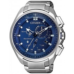 Купить Citizen Мужские Часы Радиоуправляемые Bluetooth Eco-Drive BZ1029-87L