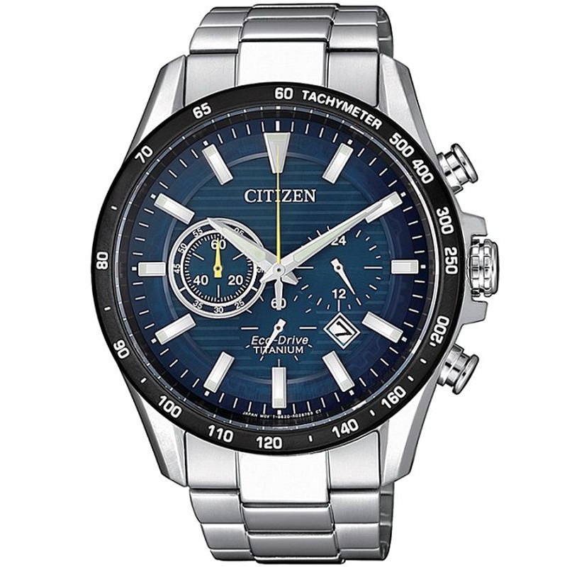 Citizen Men's Watch Super Titanium Chrono Eco-Drive CA4444-82L - Crivelli  Shopping