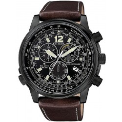 Купить Citizen Мужские Часы Радиоуправляемые Chrono Pilot CB5865-15E