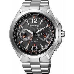 Купить Citizen Мужские Часы Satellite Wave Хроно Eco-Drive CC1090-52E