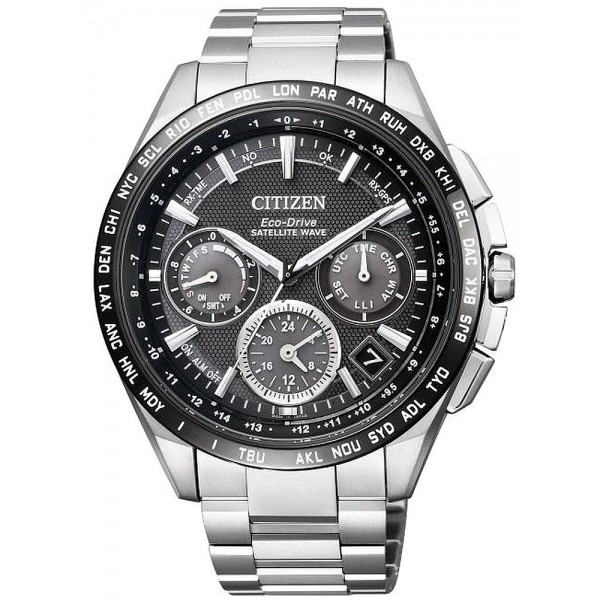 Comprar Reloj Hombre Citizen Satellite Wave GPS F900 Eco-Drive Titanio CC9015-54E