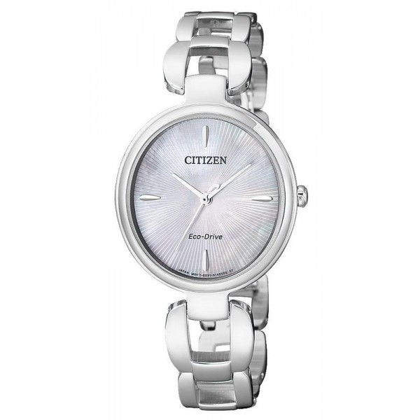 Купить Citizen Женские Часы Eco-Drive EM0420-89D Перламутр