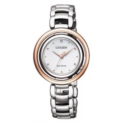 Citizen Женские Часы Lady Eco-Drive EM0668-83A Бриллиант