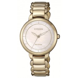 Купить Citizen Женские Часы Lady Eco-Drive EM0673-83D Перламутр